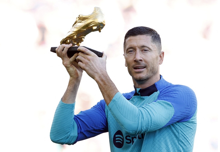 Robert Lewandowski top skorer di La Liga.