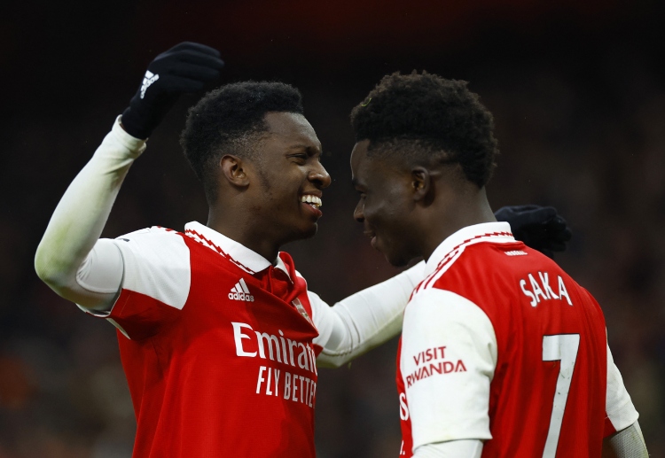 Eddie Nketiah has made a great contribution to Arsenal in the Premier League this season