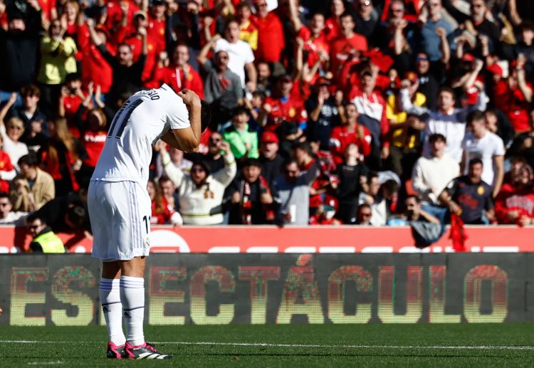 Marco Asensio missed a penalty in Real Madrid's La Liga match against Mallorca
