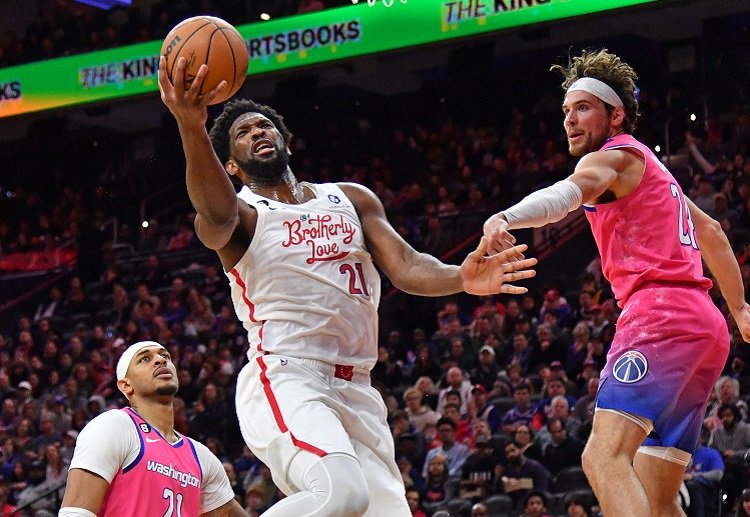 Sixers’ Joel Embiid is playing in his best as he chases the NBA’s MVP title this season