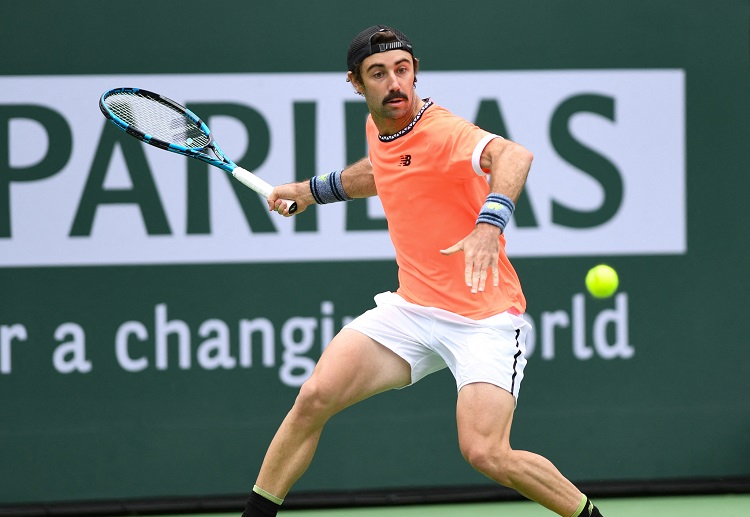 Jordan Thompson defeated Stefanos Tsitsipas in the 2023 Indian Wells Masters