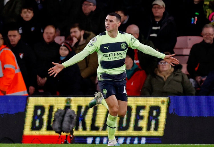 Phil Foden helps Manchester City win against Bournemouth in the Premier League