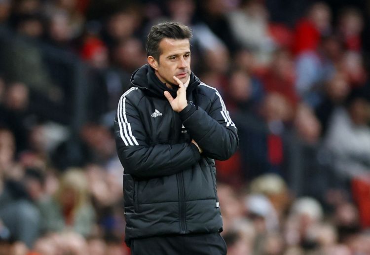 Marco Silva received a red card in Fulham's FA Cup quarter-finals match against Manchester United