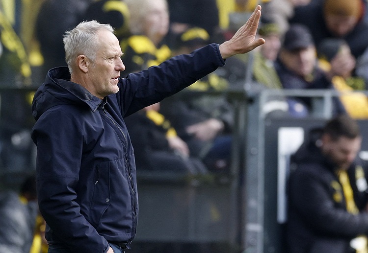 Christian Streich and his SC Freiburg squad will be looking for a chance to secure a top 4 spot in the Bundesliga