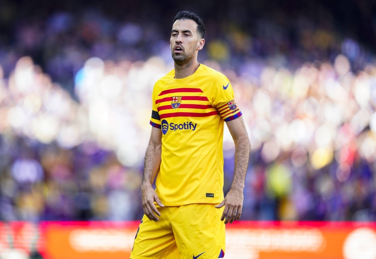 Sergio Busquets of Barcelona will be available to play when they host Real Betis in La Liga after a one match ban
