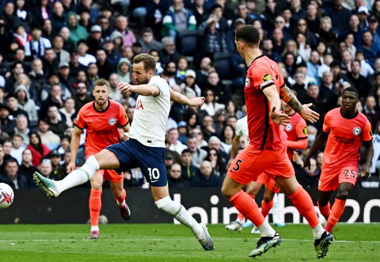 Harry Kane is Tottenham Hotspur's top scorer in the Premier League with 23 goals