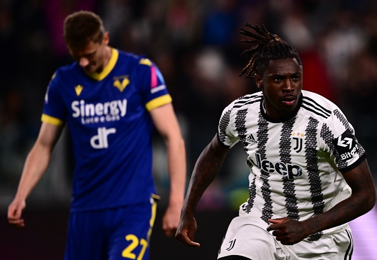 Can Moise Kean score again for Juventus in their upcoming Serie A game?
