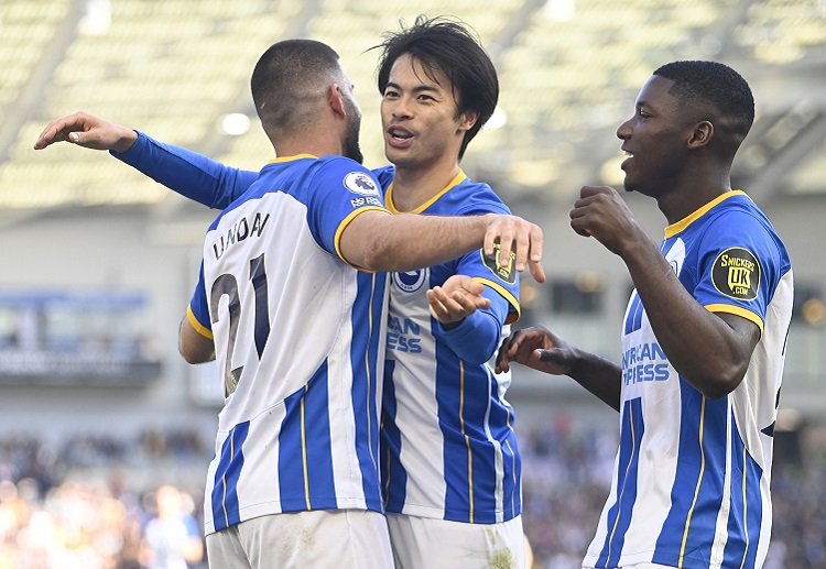 Kaoru Mitoma has now scored 7 Premier League goals and 4 assists for Brighton this season