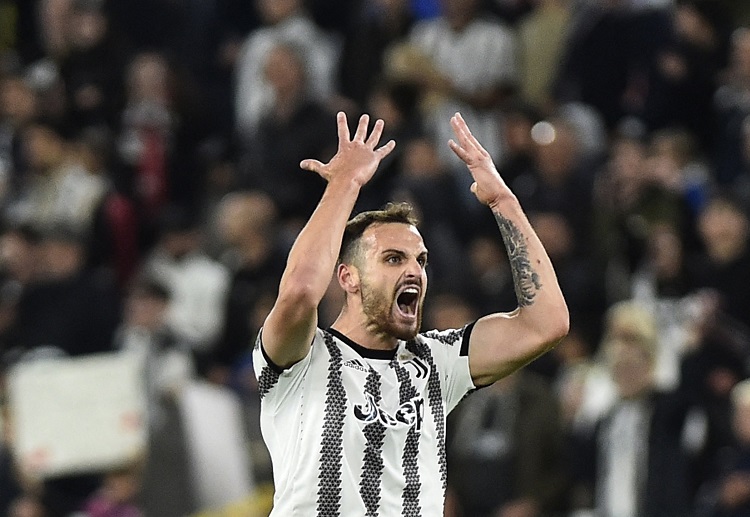 Juventus are hoping to secure a place in the Europa League final
