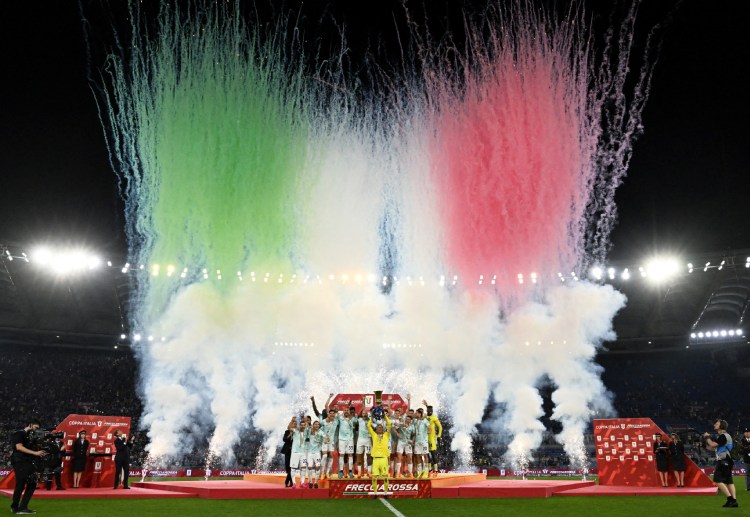 인테르 밀란은 맨시티와의 챔피언스리그 결승을 앞두고 코파 이탈리아에서 우승했다.