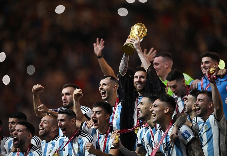 Di Maria cùng đội tuyển bóng đá Argentina vô địch World Cup 2022