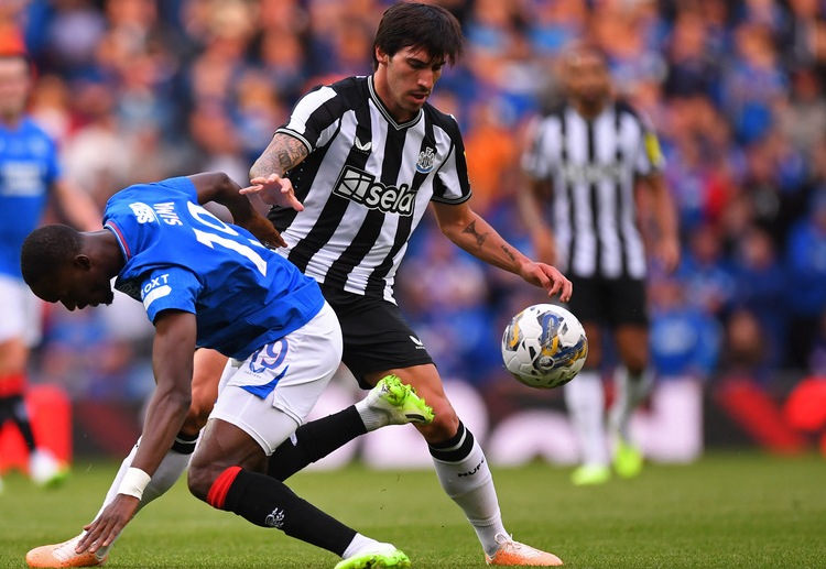 Newly-signed Sandro Tonali has been featured in Newcastle United's club friendly games ahead of new season