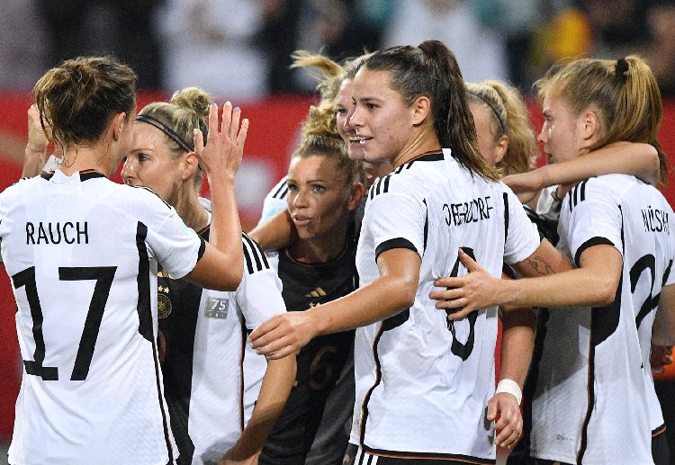 독일 팀은 다음 여자 월드컵 우승을 노린다.