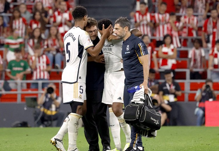 Eder Militao suffered an ACL injury in Real Madrid’s La Liga opener victory against Athletic Bilbao