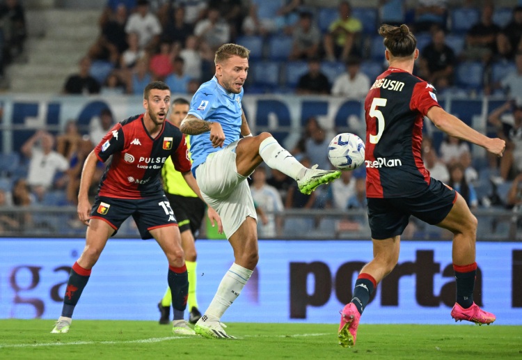 Ciro Immobile is expected to lead his side when Lazio take on Napoli in Serie A