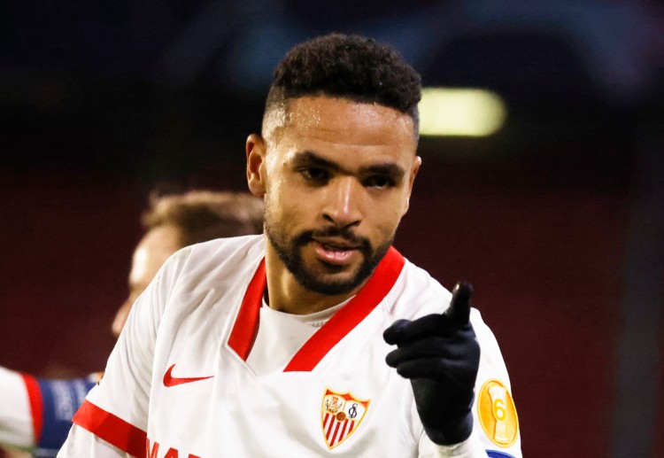 Youssef En-Nesyri looks to lead Sevilla's frontline in their upcoming club friendly game