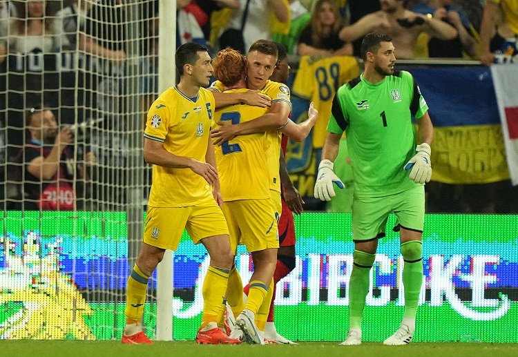 Ukraine đang xếp thứ 2 ở bảng C vòng loại Euro 2024