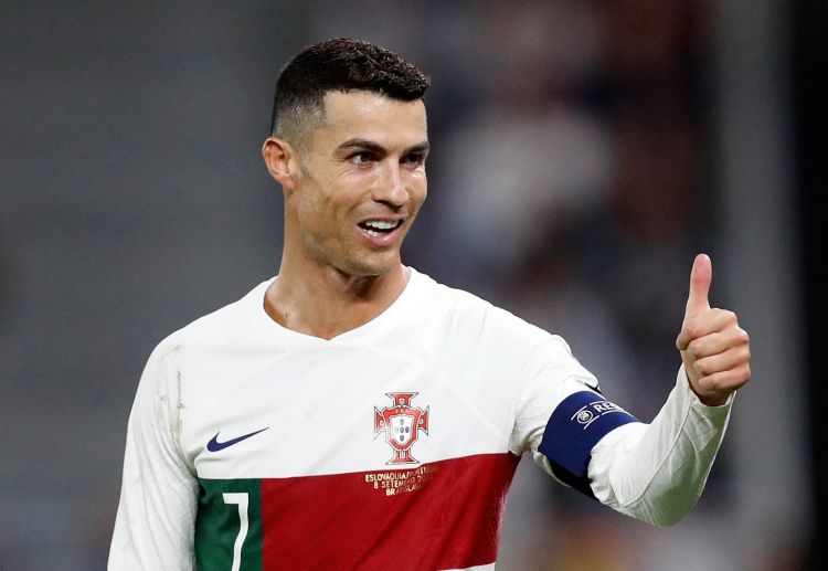 Cristiano Ronaldo pimpin tim nasional Portugal di pertandingan sepak bola internasional Oktober 2023