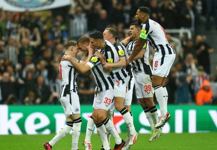 Newcastle United ended their Champions League match against Paris Saint-Germain in a 4-1 win