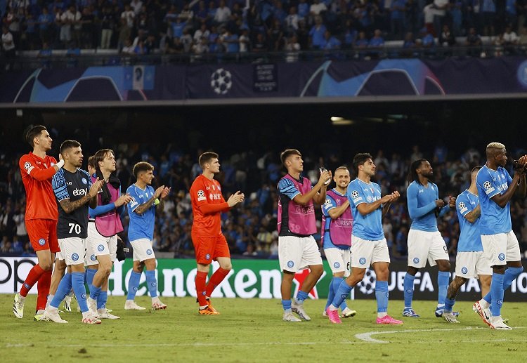 Napoli nhận trận thua đầu tiên ở Champions League 2023/24