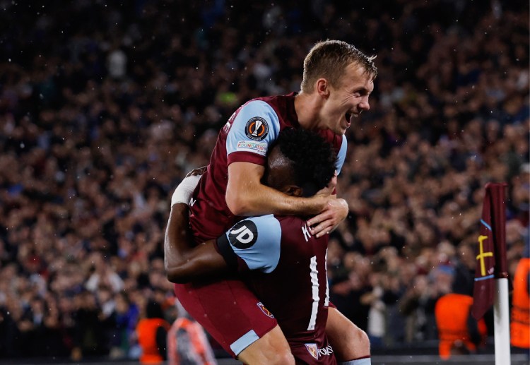 James Ward-Prowse provided another assist for West Ham in their Europa League win over SC Freiburg