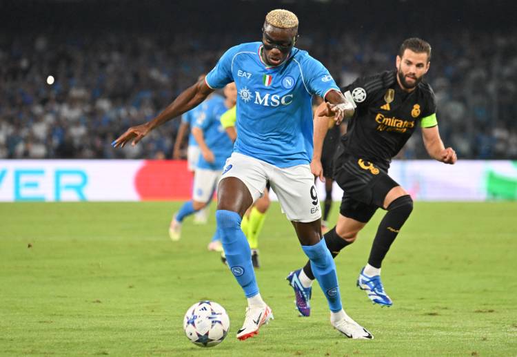Victor Osimhen has scored 6 goals for Napoli in his 8 Serie A games this season