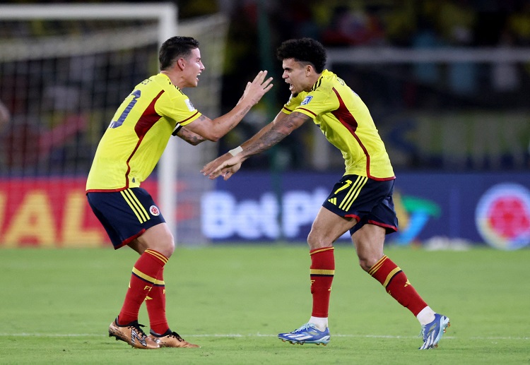 Colombia forward Luis Diaz netted two goals in the World Cup qualifiers against Brazil
