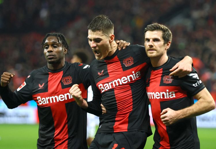 Leverkusen đang chễm chệ ở ngôi đầu Bundesliga 2023/24