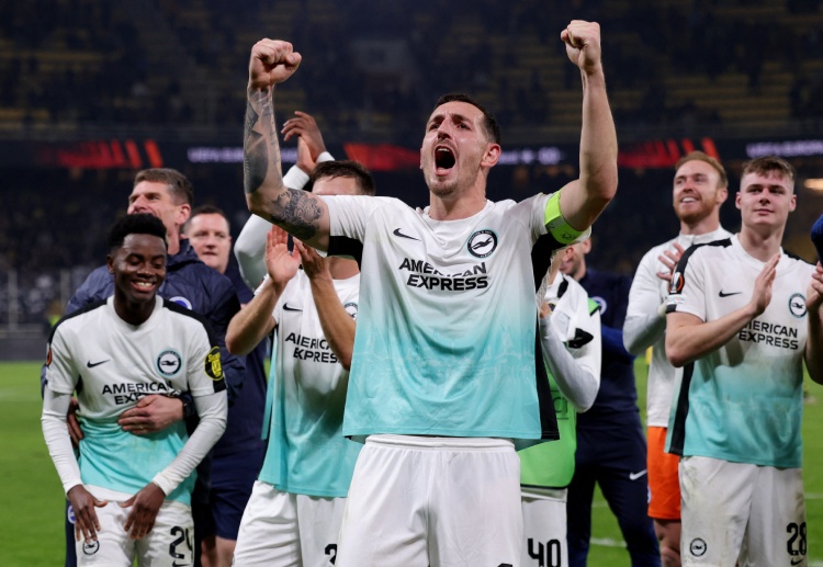 Brighton hiện đang xếp thứ 8 trên BXH Premier League