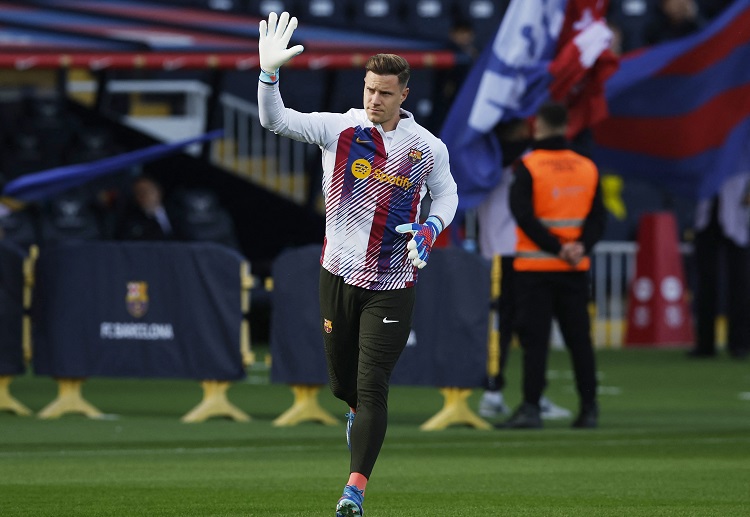 Due to injury, Marc-Andre ter Stegen could miss the La Liga match between Barcelona and Atletico Madrid