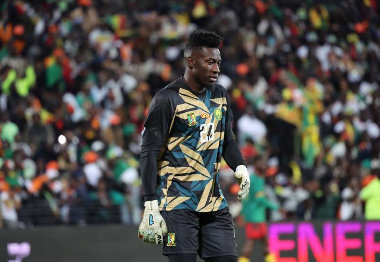 Cameroon's Andre Onana will aim to score against Senegal in the AFCON 2023