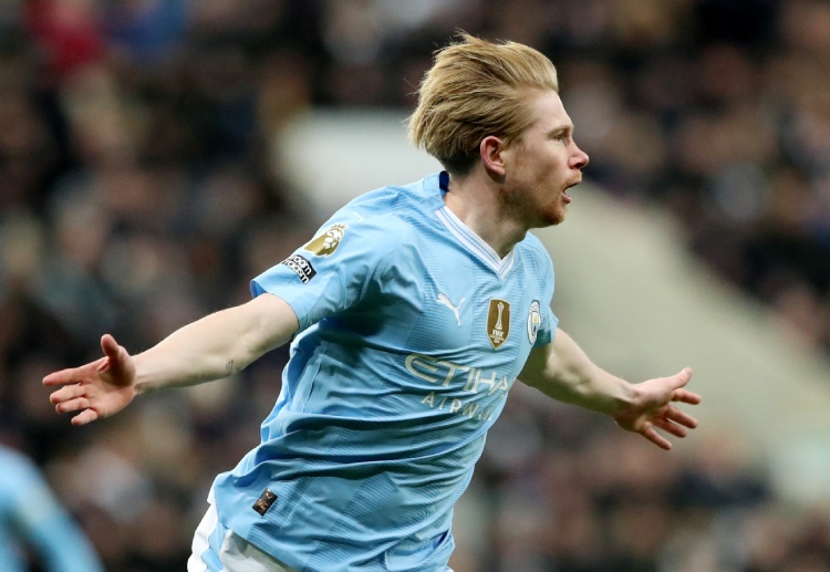 Kevin De Bruyne scored a goal in the second half of their away match against Newcastle United in the Premier League