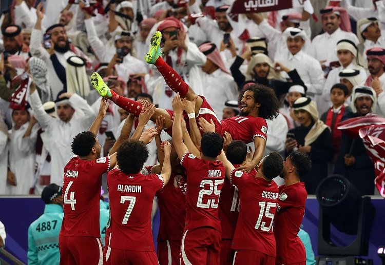 Akram Afif’s hat-trick of penalties led Qatar to another AFC Asian Cup final victory