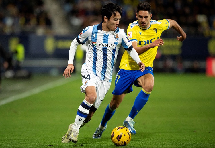 Real Sociedad's Takefusa Kubo will be available for their Copa del Rey quarter-final bout against Mallorca