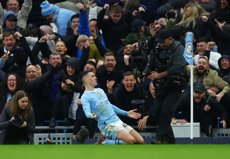Phil Foden bagged a brace on Manchester City's 3-1 Premier League win against Manchester United