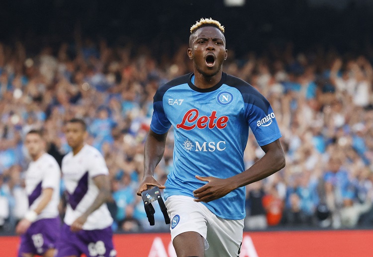 Victor Osimhen is ready to spearhead Napoli against Barcelona in their Champions League Round of 16 match