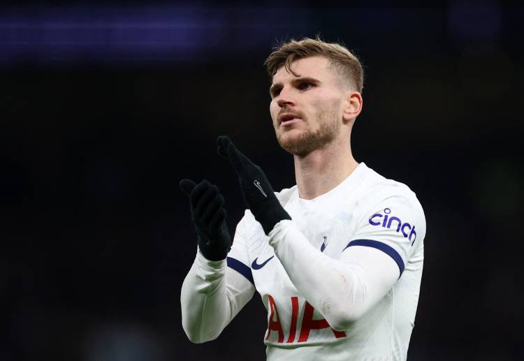 Timo Werner made it to the scoresheet in Tottenham Hotspur's last Premier League match