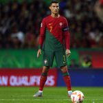 국가대표 친선경기: 크리스티아누 호날두는 포르투갈에서 A매치 128골을 넣었다.