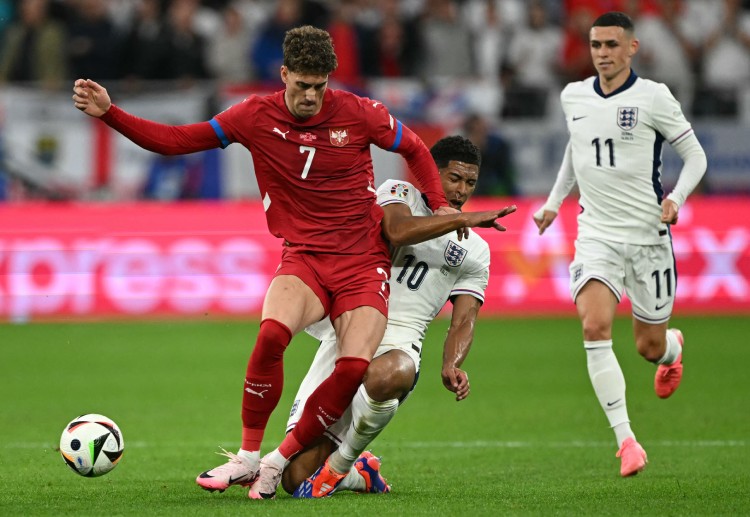Serbia thua tối thiểu trước Anh ở lượt trận đầu vòng bảng Euro 2024