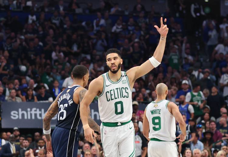 Boston Celtics' Jayson Tatum broke out from his scoring drought and pulled himself closer towards his first NBA title