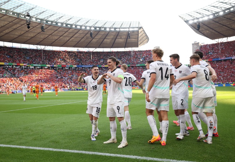 마르셀 사비처와 오스트리아는 유로 2024 토너먼트에서 튀르키예와 맞붙는다.