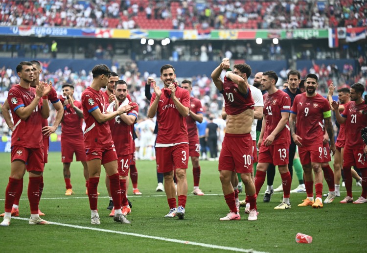 Serbia có điểm số đầu tiên ở vòng bảng Euro 2024