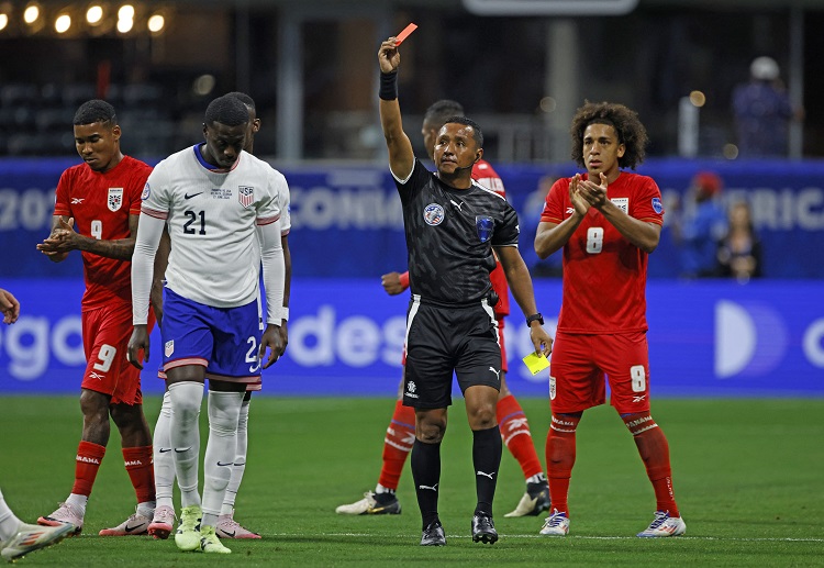The USA players will need someone to fill the gap left by Tim Weah's red card