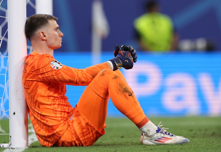 Dominik Livakovic has 9 saves in 3 matches for Croatia in Euro 2024