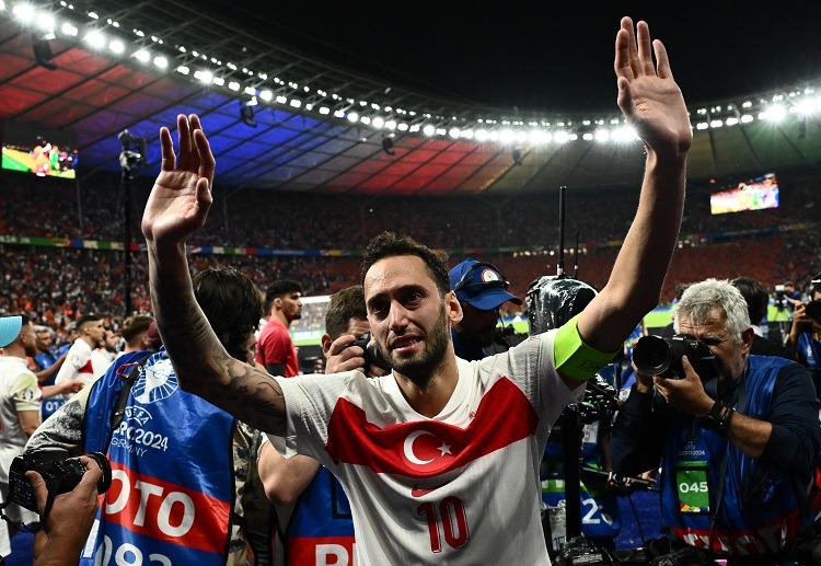 Inter Milan's Hakan Calhanoglu is a standout performer for Turkey at Euro 2024