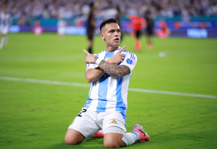 Lautaro Martinez has been on fire for Argentina in Copa America, netting 4 of their 5 goals