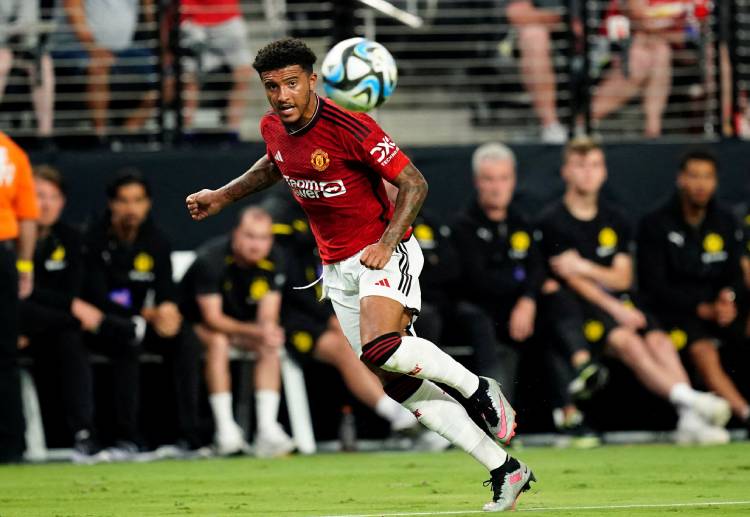 Manchester United's Jadon Sancho and Erik ten Hag have reconciled ahead of the new Premier League season