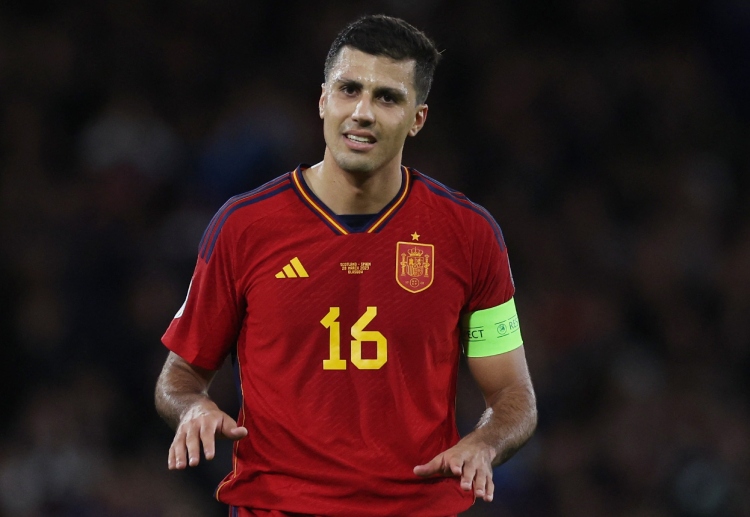 Rodri thi đấu xuất sắc cùng Tây Ban Nha ở Euro 2024