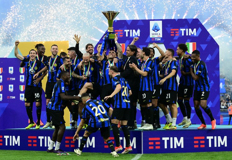 Inter Milan meraih gelar Serie A ke-20 musim lalu