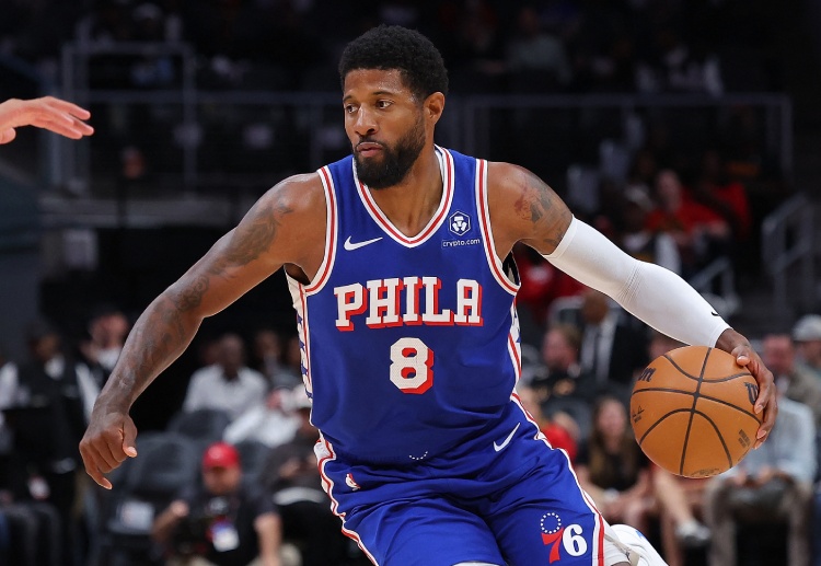 NBA: Paul George scored eight points with two rebounds, one assist, and one steal for the 76ers against the Hawks